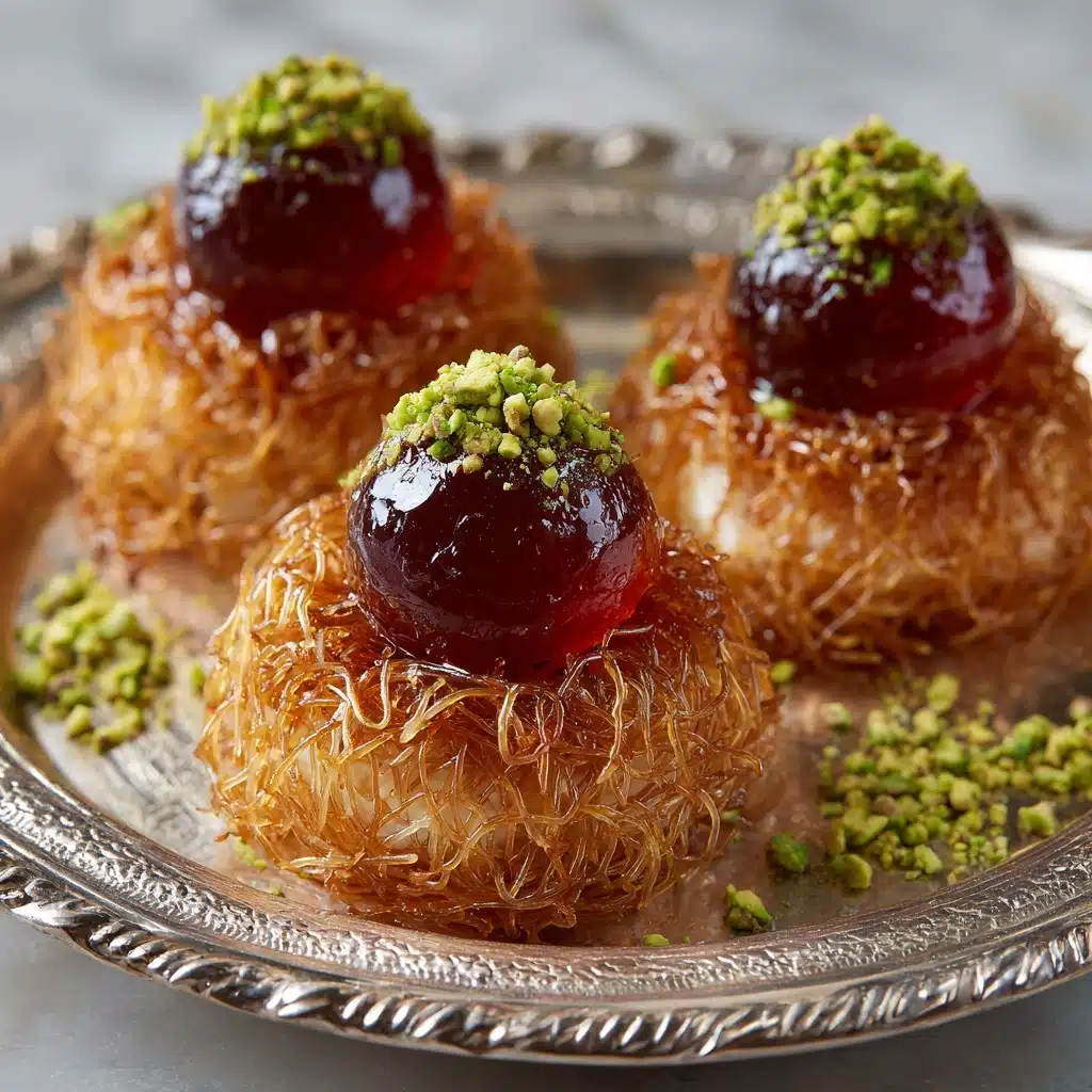 Gulab Jamun in Kunafa Nests Recipe