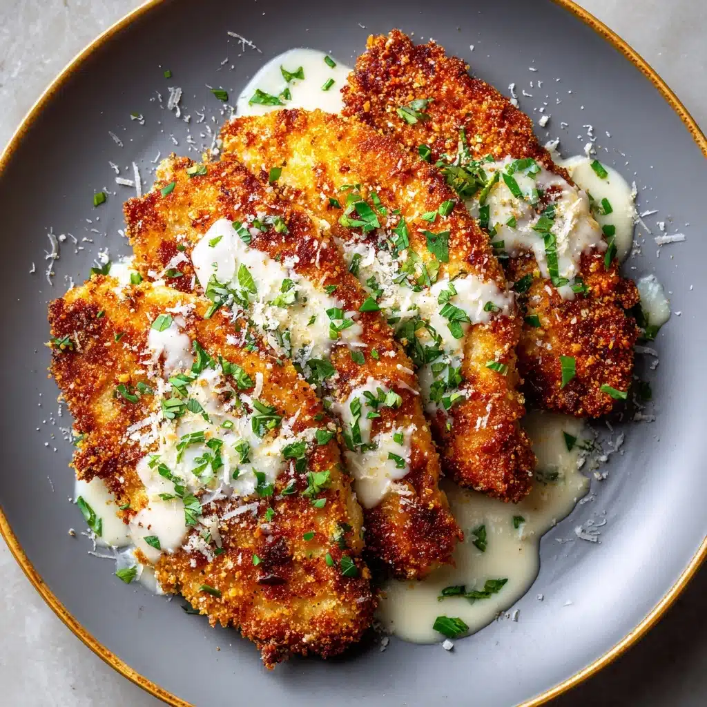 Longhorn Garlic Parmesan Crusted Chicken Recipe - Recipe Image