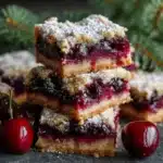 Christmas Cherry Bars Recipe