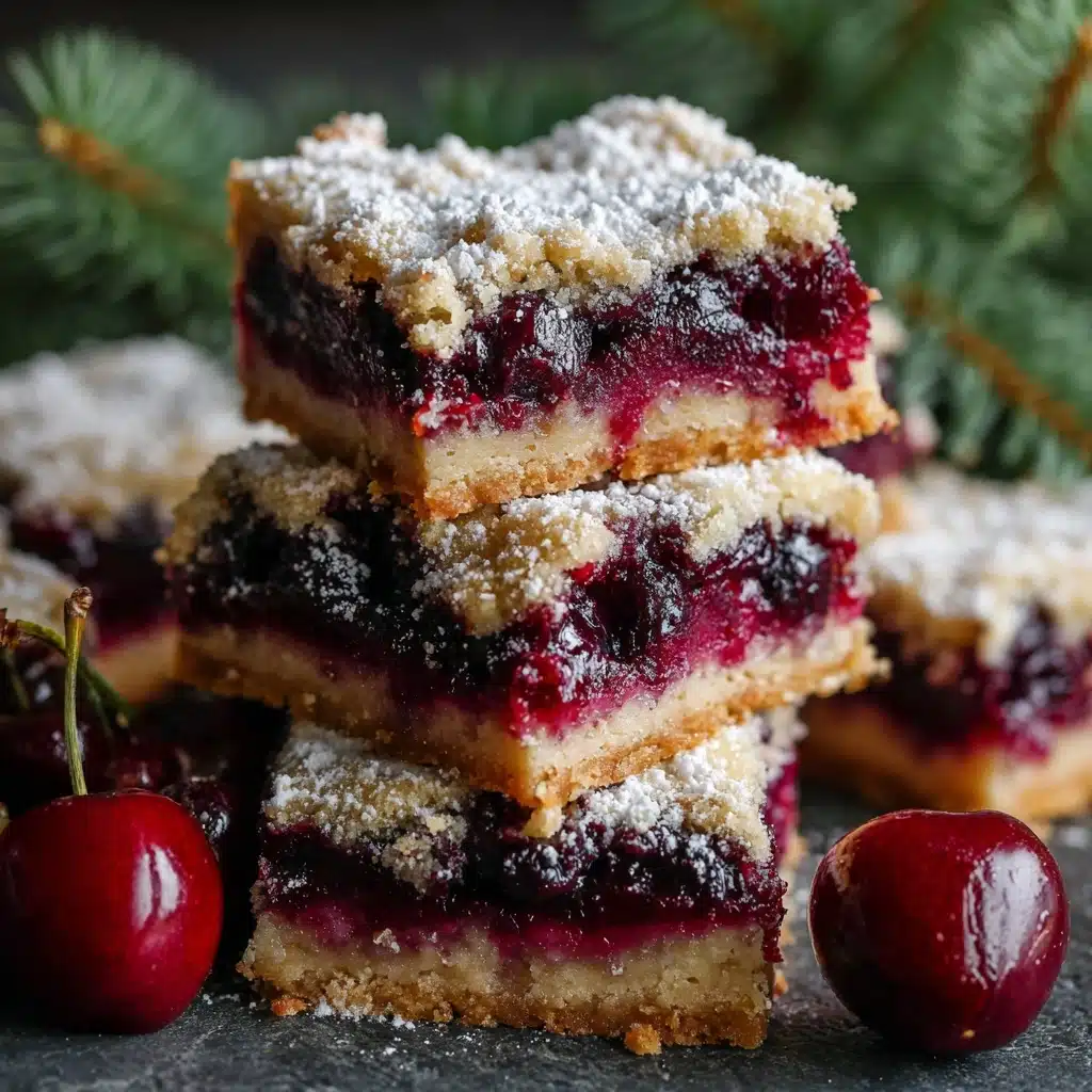 Christmas Cherry Bars Recipe