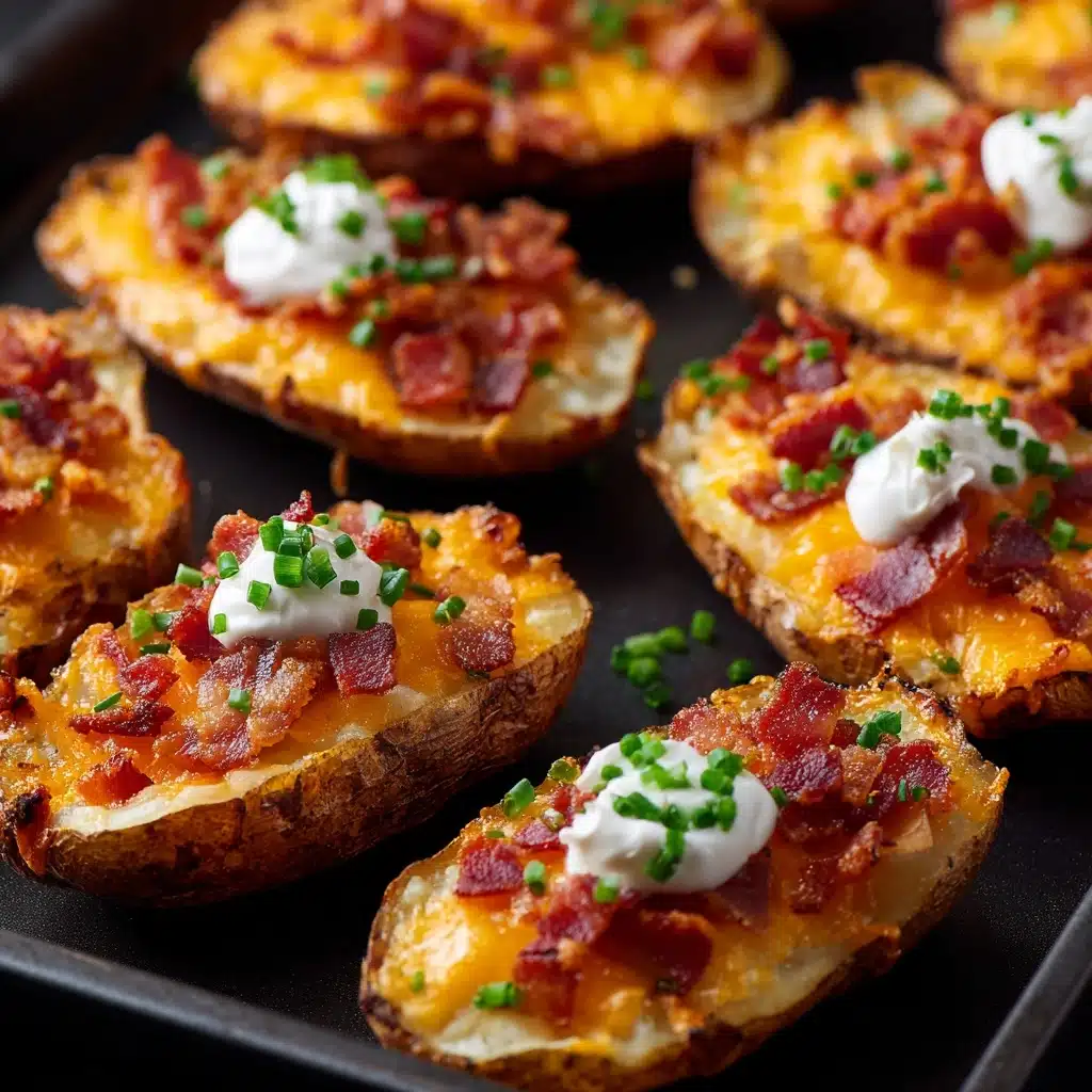 Loaded Potato Skins Recipe - Recipe Image
