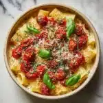 Roasted Tomato and Garlic Ricotta Pasta Recipe