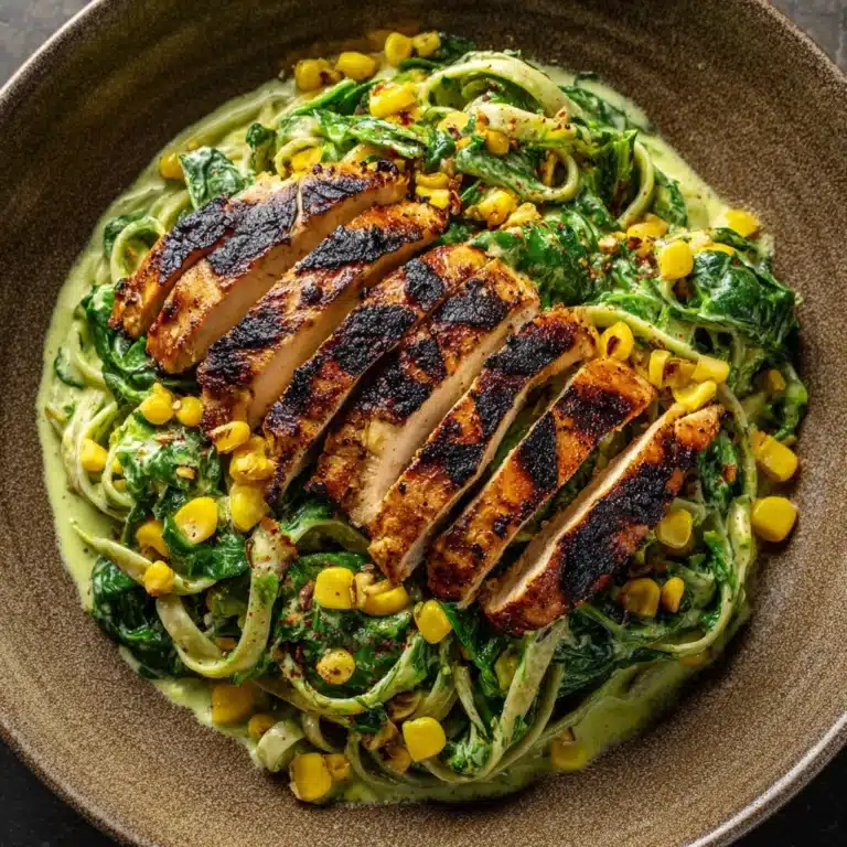 Creamy Roasted Poblano Pasta Recipe