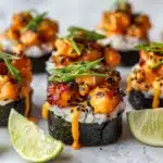 Easy Salmon Sushi Bake Cups Recipe