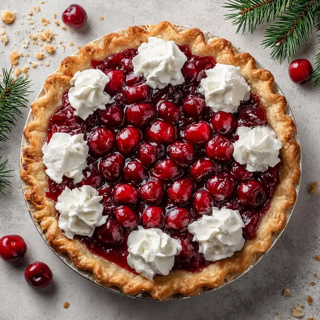 Cranberry Custard Pie Recipe