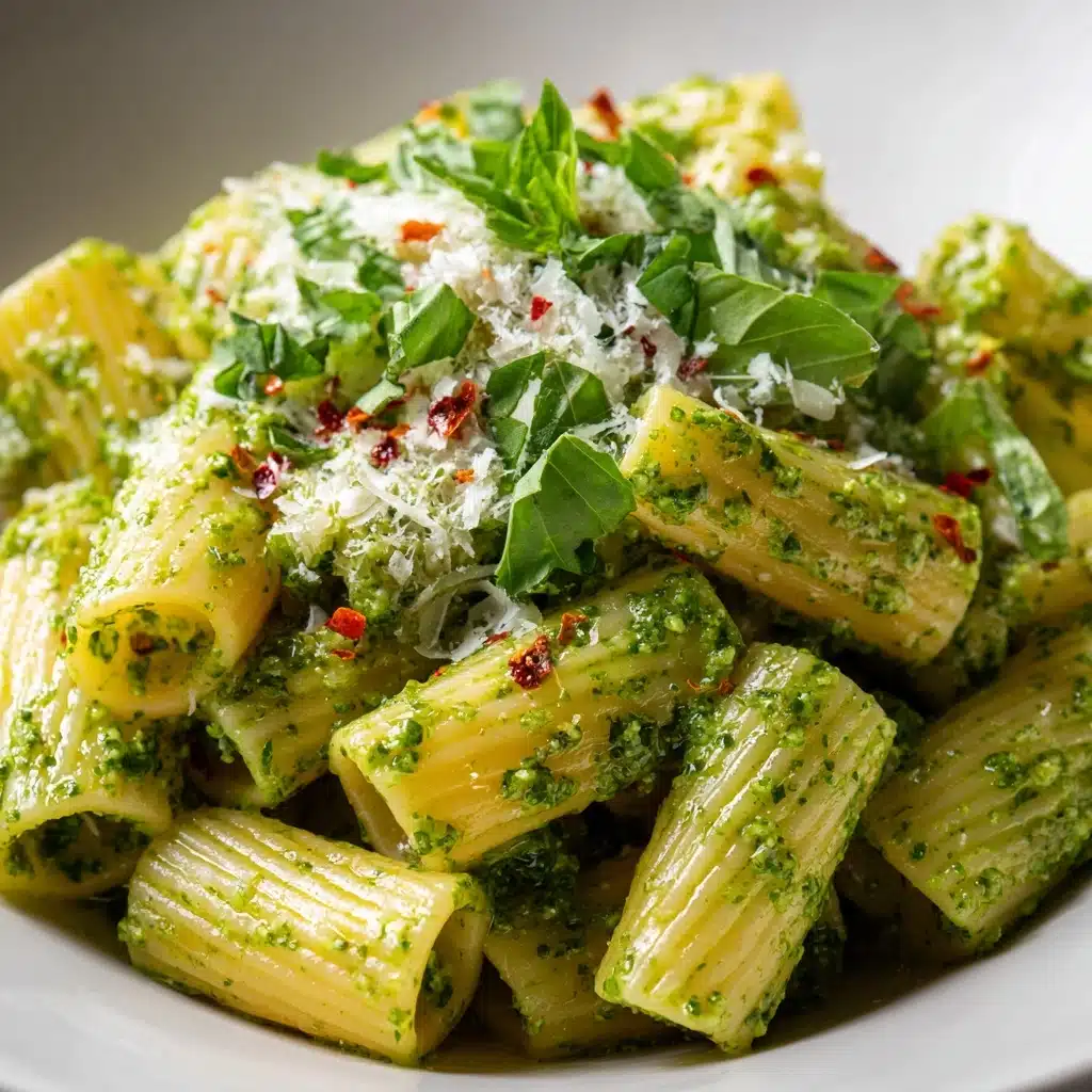 Avocado Pesto Pasta Recipe - Recipe Image