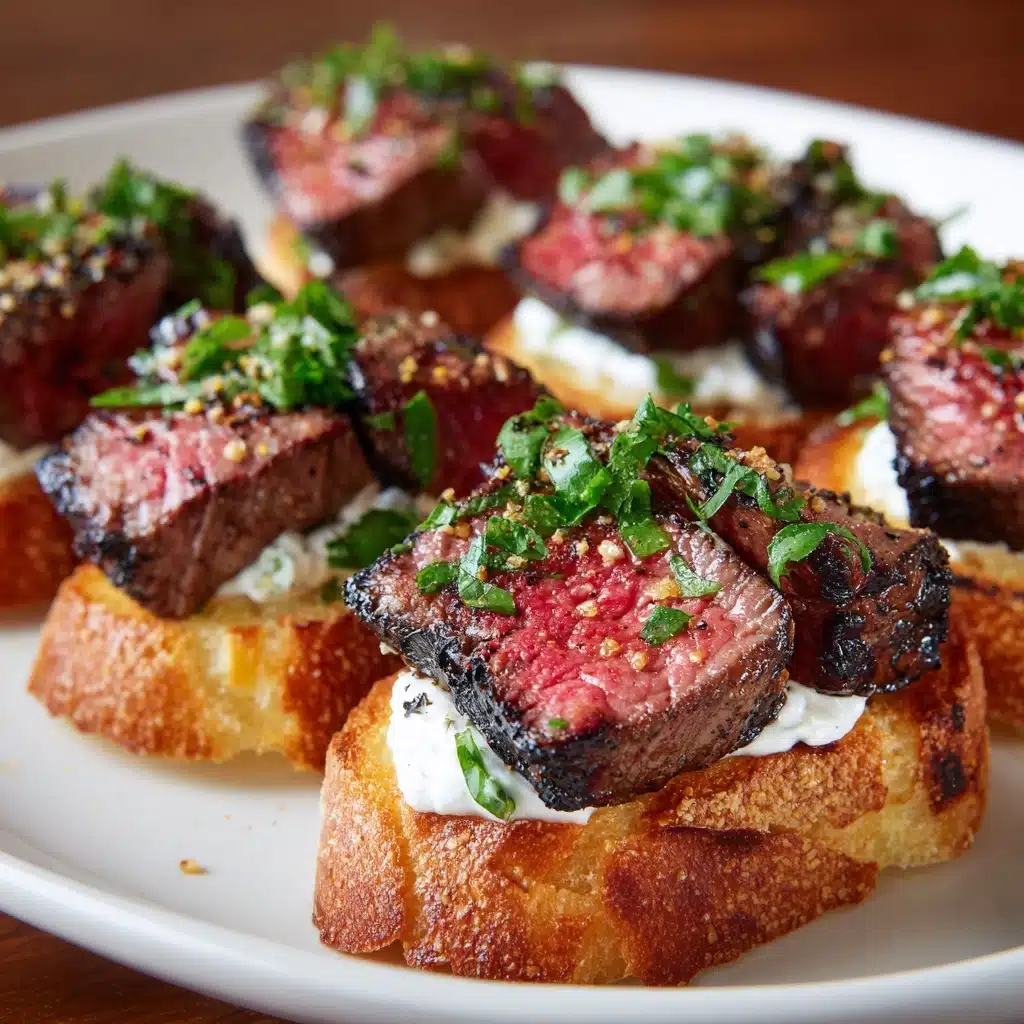 Steak Crostini Recipe - Recipe Image