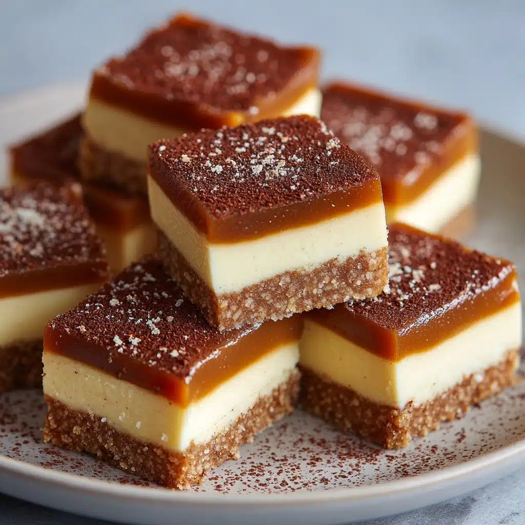 Dulce de Leche Cheesecake Bars Recipe