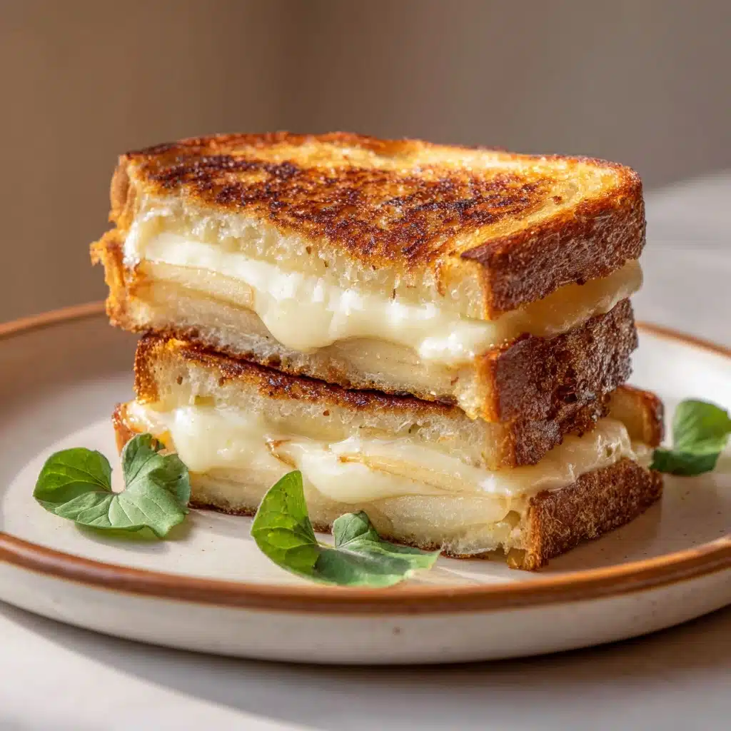 Cinnamon Sugar Brie and Apple Grilled Cheese Recipe