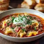 Crockpot Lasagna Soup Recipe