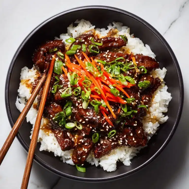 Korean Beef Bowl Recipe