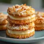 Coconut Macaron Cookie Nests Recipe