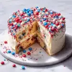 Fireworks Sugar Cookie Cake Recipe