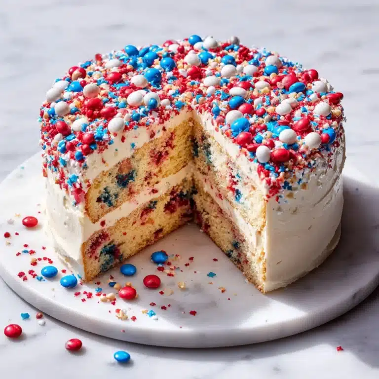 Fireworks Sugar Cookie Cake Recipe
