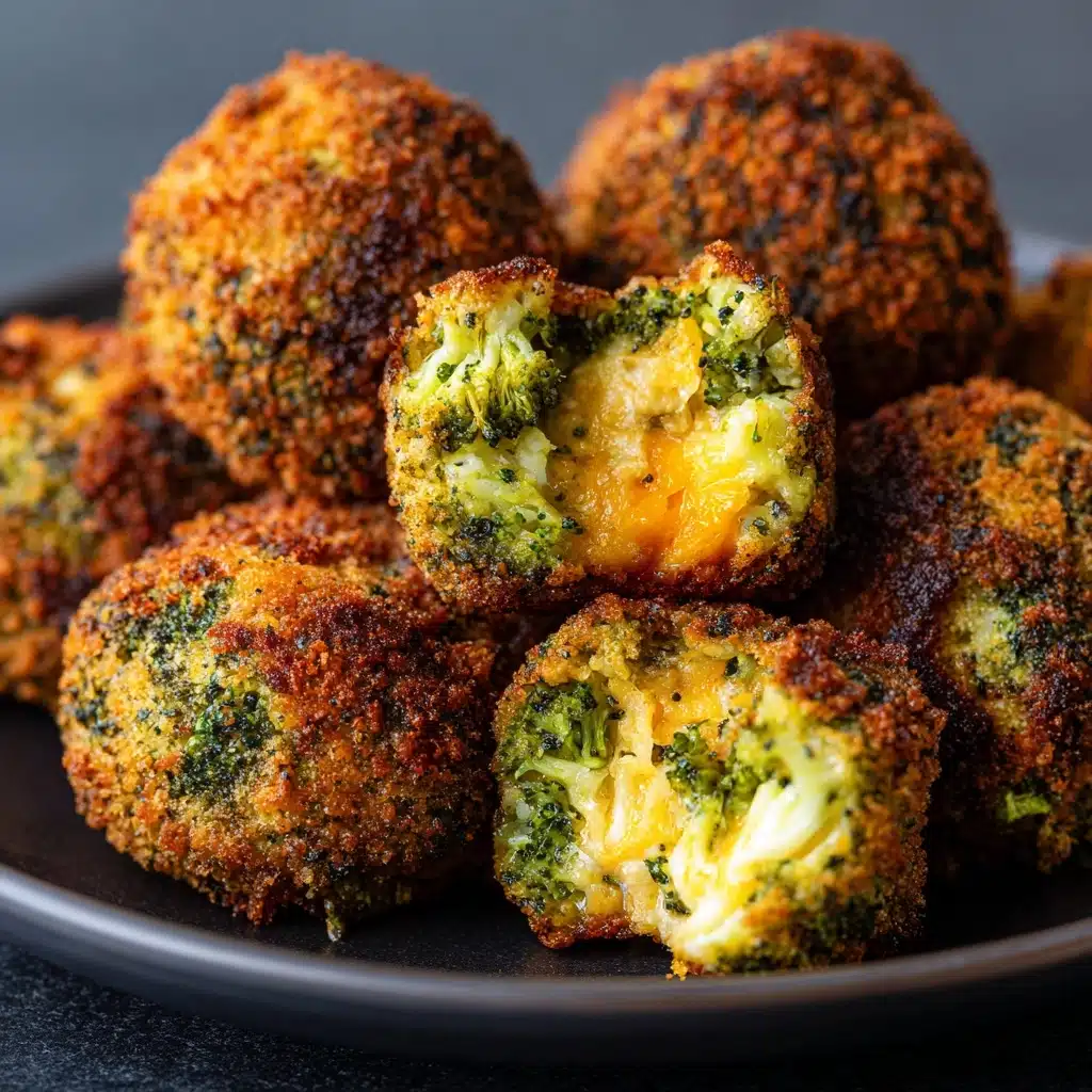 Baked Broccoli Cheese Balls Recipe