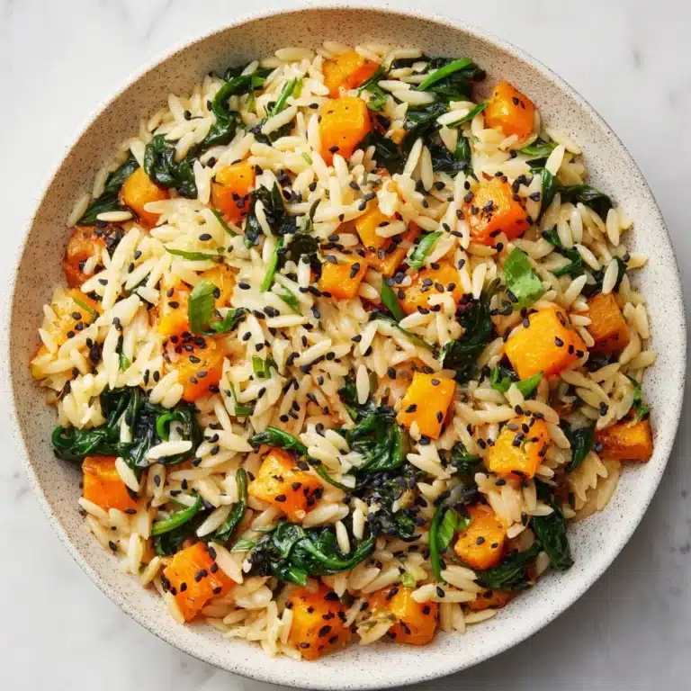 Orzo with Roasted Butternut Squash Recipe