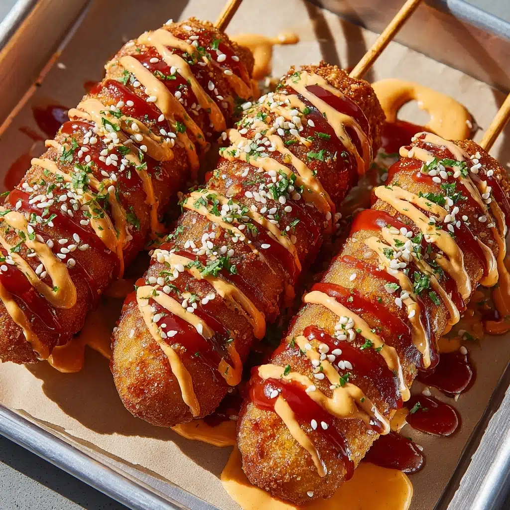 Korean Corn Dog Recipe