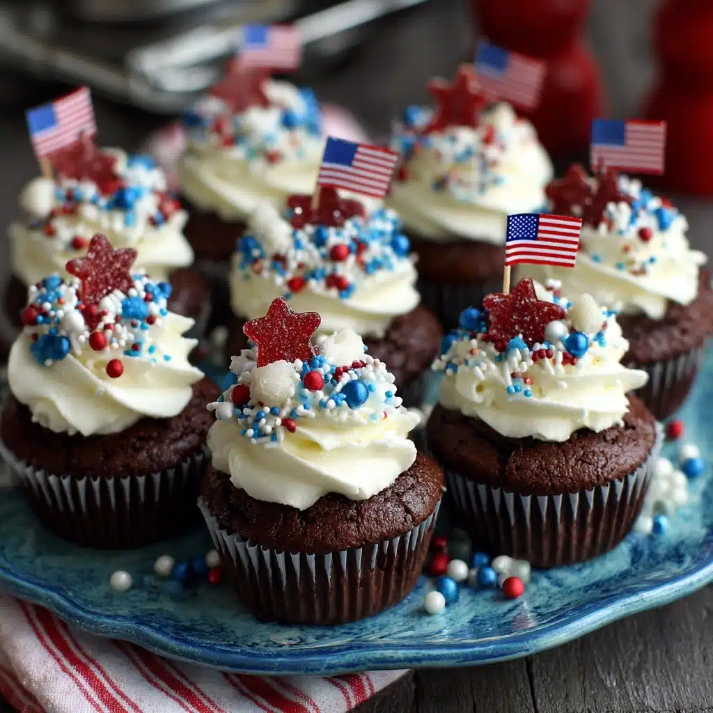 Patriotic Brownie Bombs Recipe