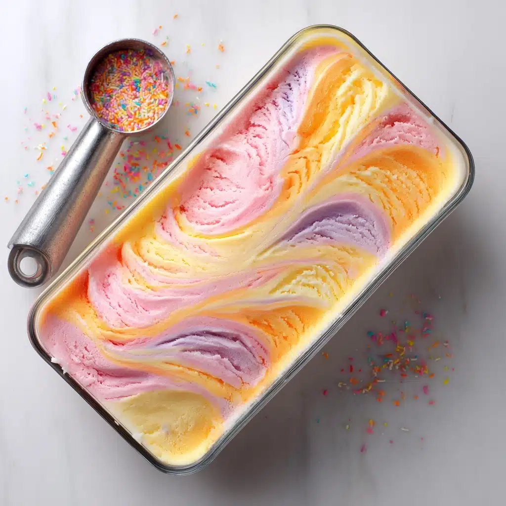 Jello Rainbow Sherbet Ice Cream Recipe