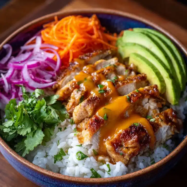 Spicy Maple Chicken & Coconut Rice Recipe