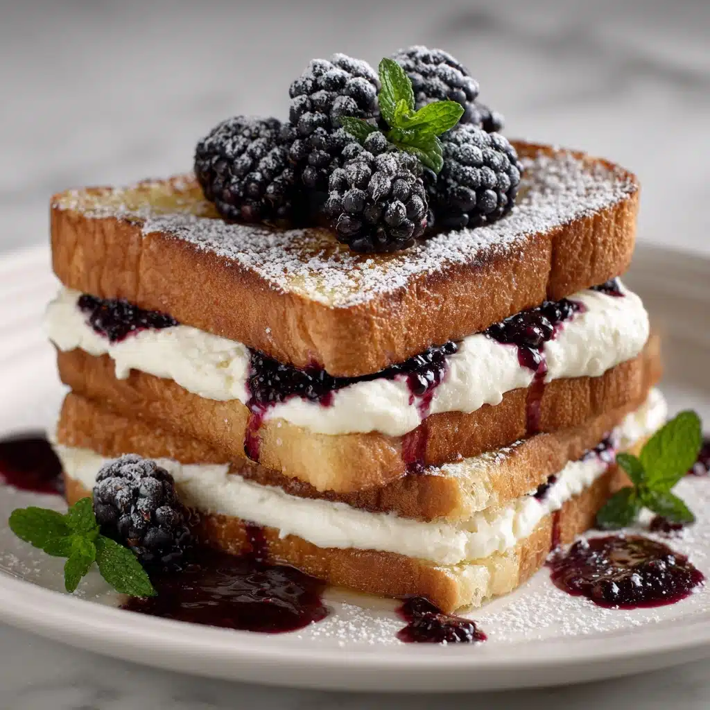 h Toast with Blackberry Compote Delights Recipe