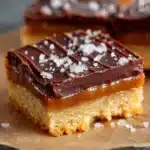 Nutella Stuffed Salted Caramel Blondies Recipe