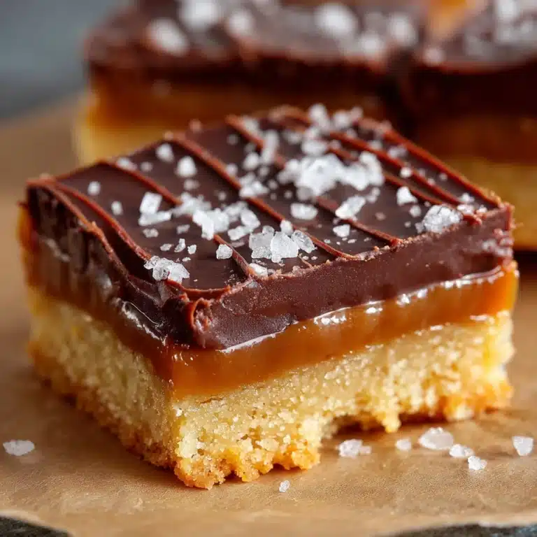 Nutella Stuffed Salted Caramel Blondies Recipe