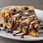 Nutella-Stuffed Deep Dish Churro Skillet Cookie Recipe
