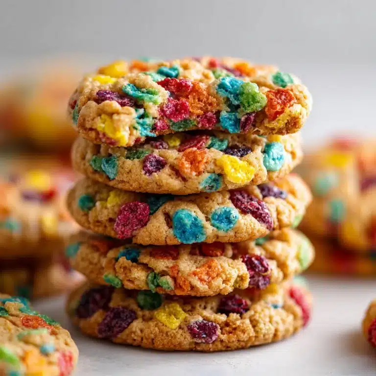 Fruity Pebbles Cake Mix Cookies Recipe