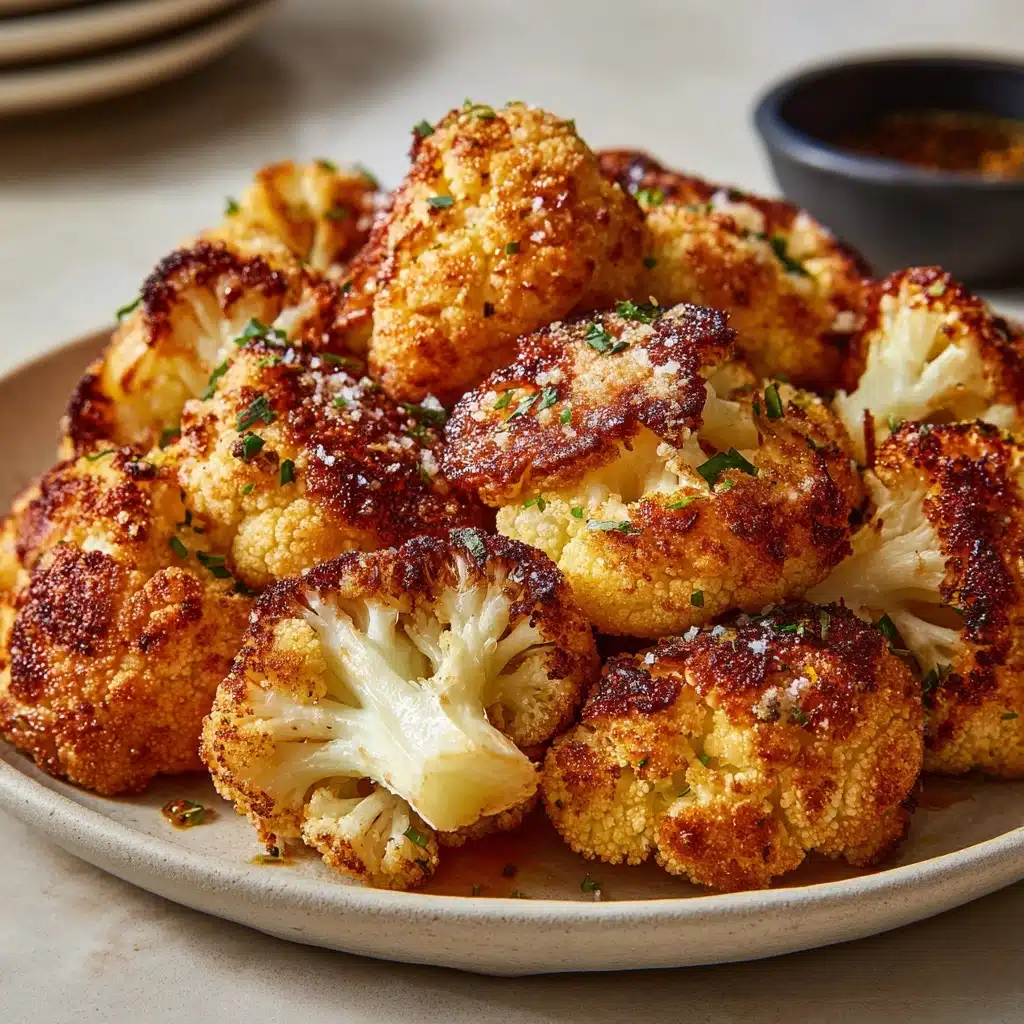 Crispy Baked Cauliflower Bites Recipe