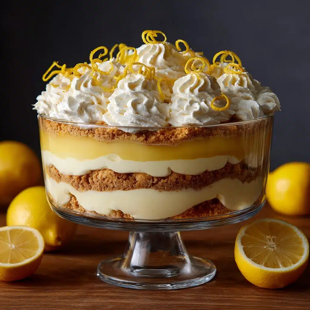 Outrageous Lemon Lovers Trifle Recipe