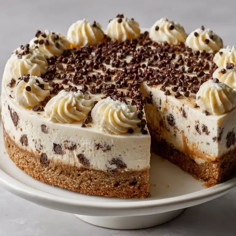 Chocolate Chip Cookie Ice Cream Cake Recipe
