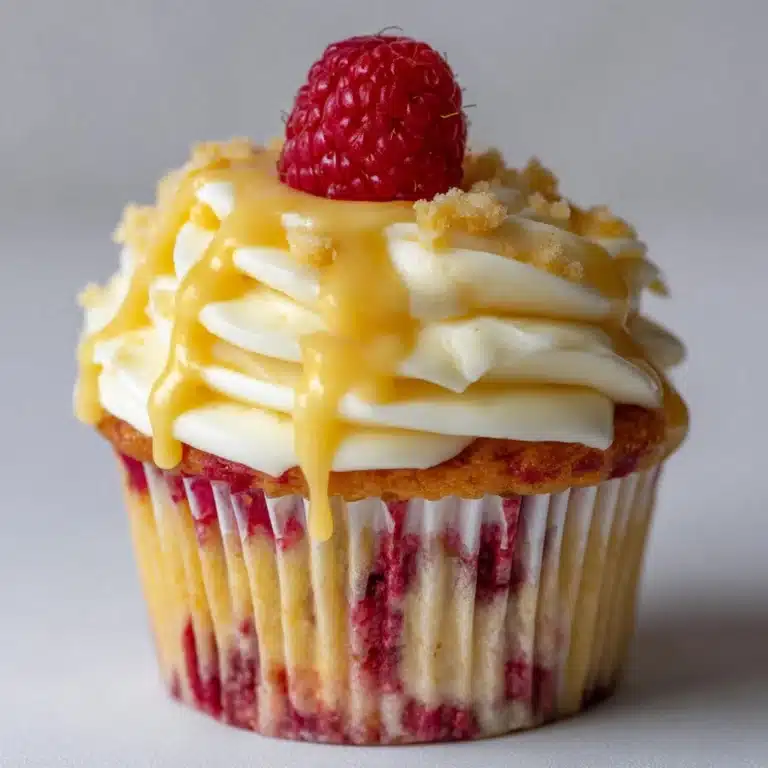 Raspberry Lemon Heaven Cupcakes Recipe