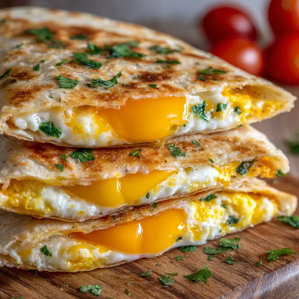 Fried Egg Quesadilla Power Breakfast Recipe - Recipe Image