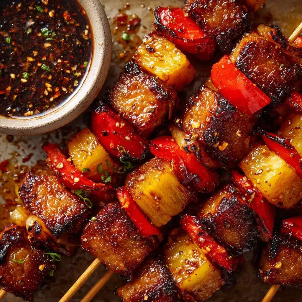 BBQ Pineapple Chicken Kabobs Recipe - Recipe Image