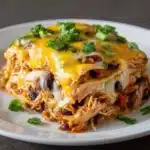 Healthy Chicken Taco Casserole Recipe