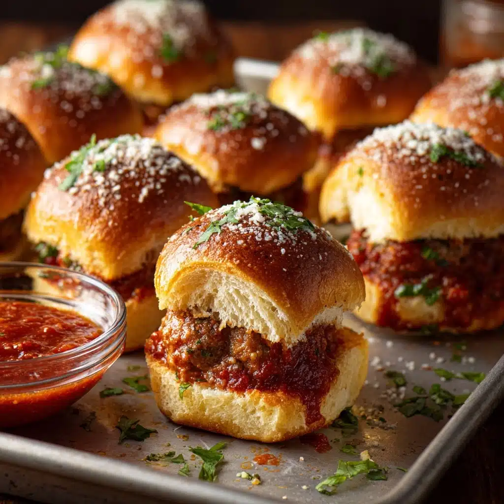 Chicken Parmesan Sliders Recipe - Recipe Image