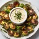 Crispy Brussel Sprouts With Dijon Aioli Recipe