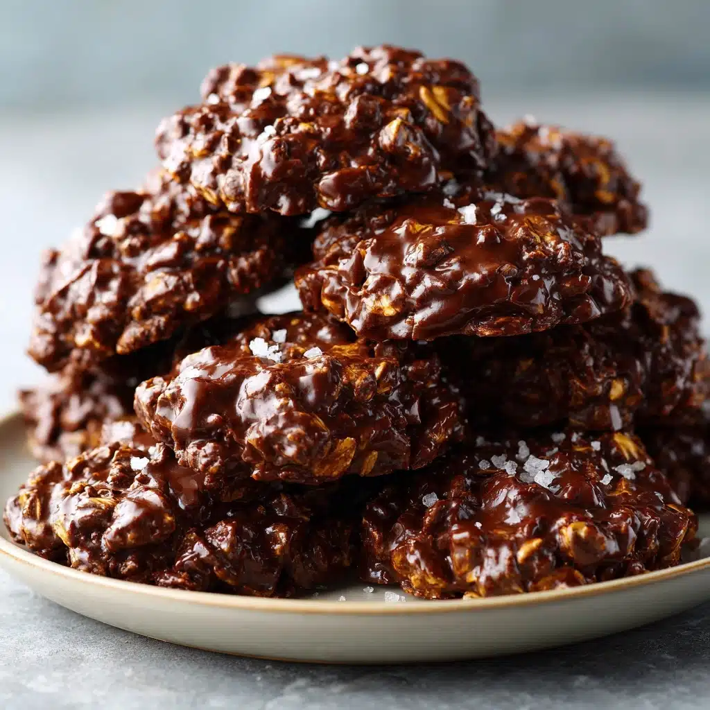Healthy No Bake Cookies Recipe - Recipe Image
