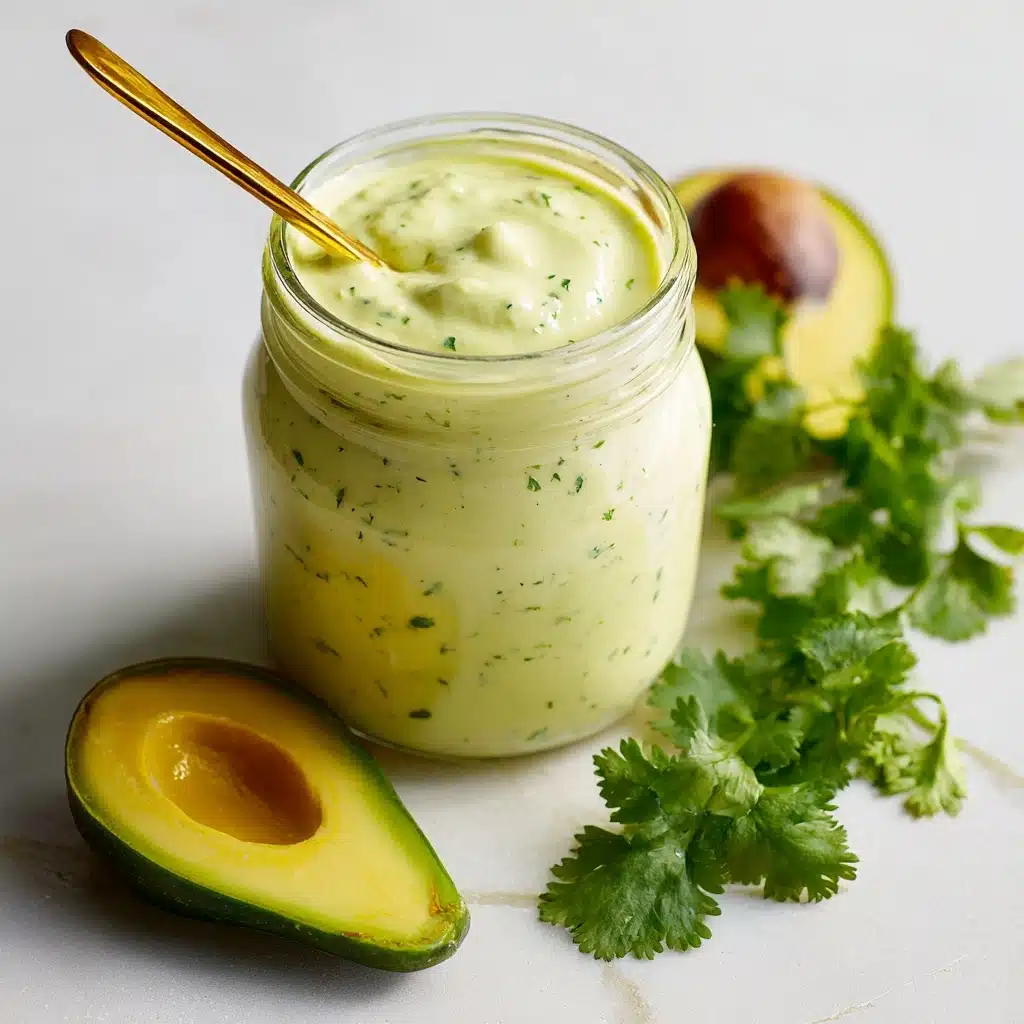 Easy Avocado Dressing Recipe