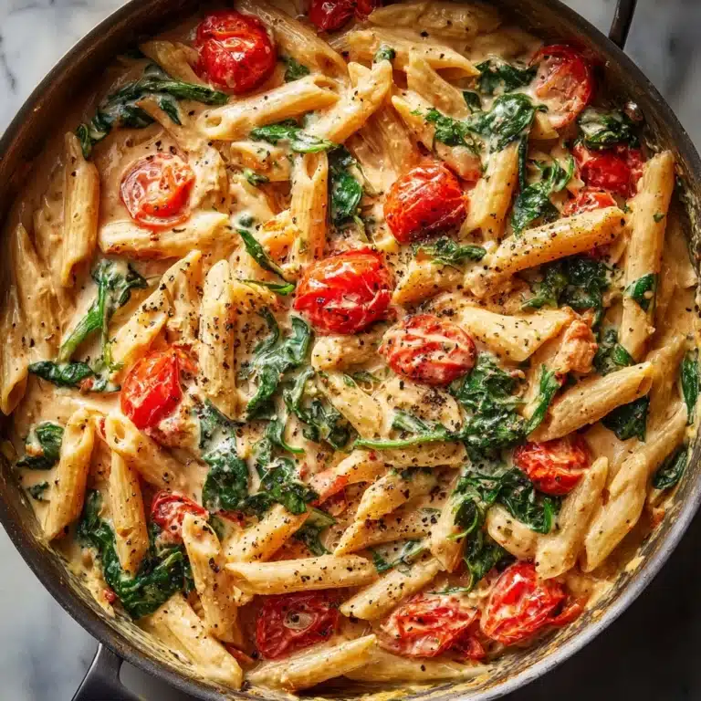 Spinach Tomato Pasta Recipe