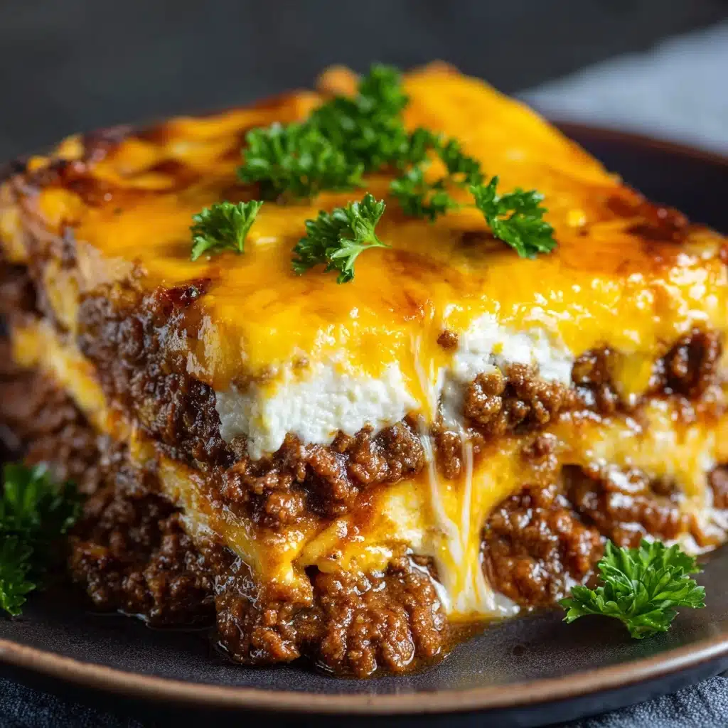 Cheesy Loaded Meatloaf Casserole Recipe