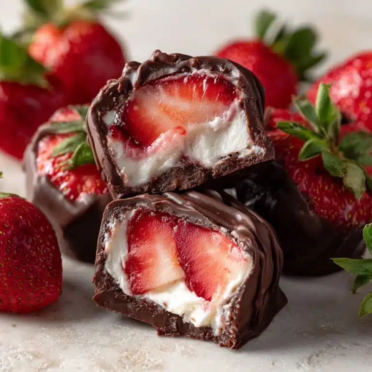Chocolate Strawberry Yogurt Clusters Recipe