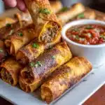 Creamy Baked Chicken Taquitos Recipe