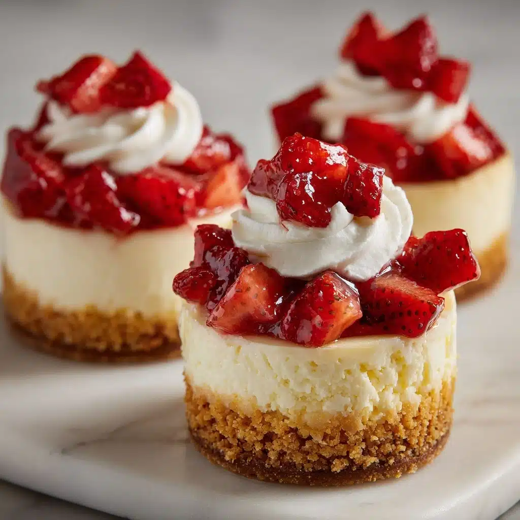 Miniature Baked Cheesecakes Recipe - Recipe Image