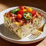Easy Denver Omelet Hash Brown Casserole Recipe