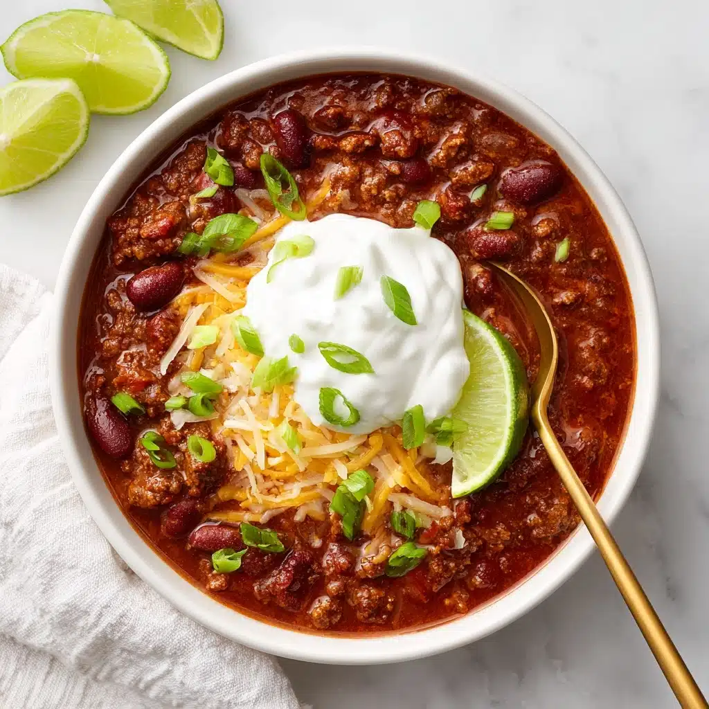 Sweet Italian Sausage Chili Recipe - Recipe Image