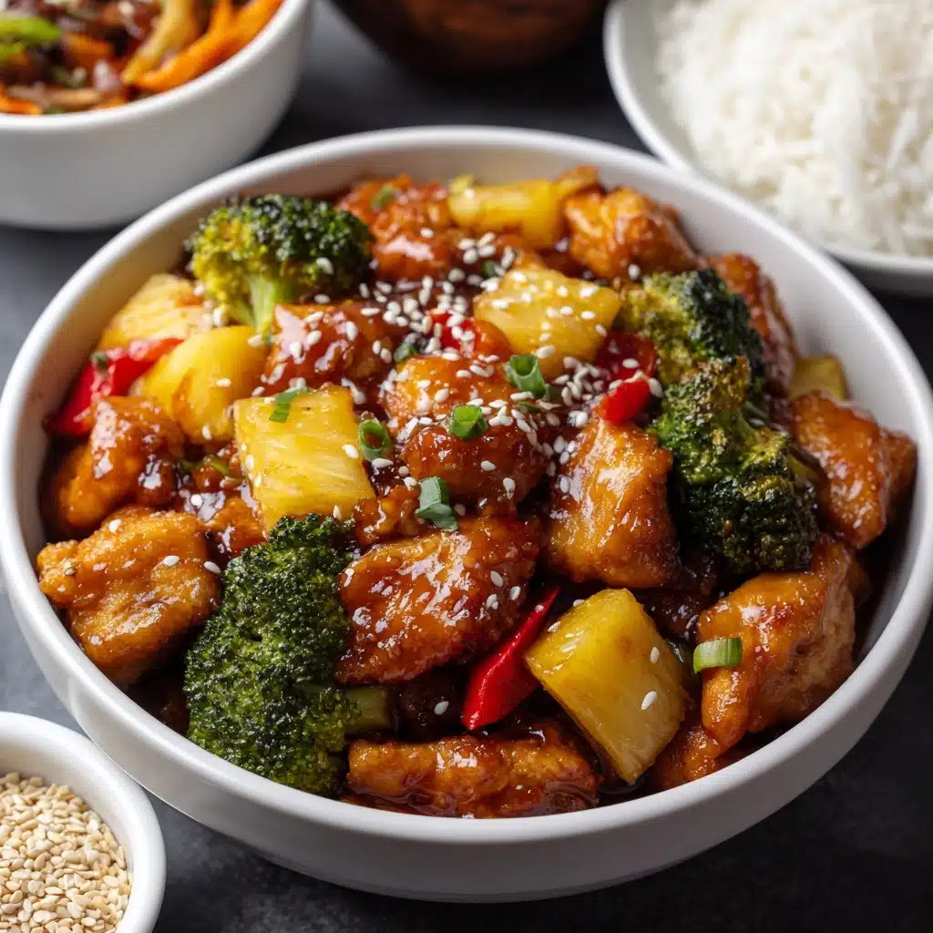 Healthy Pineapple Chicken Stir Fry Recipe - Recipe Image