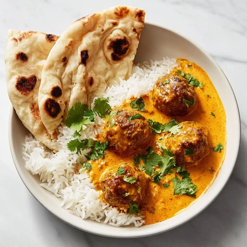 Butter Chicken Meatballs Recipe