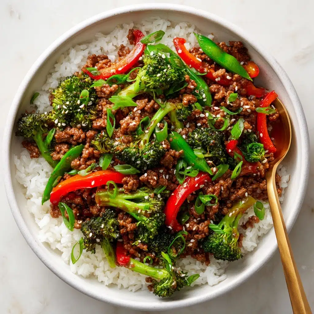 Teriyaki Beef Bowls Recipe